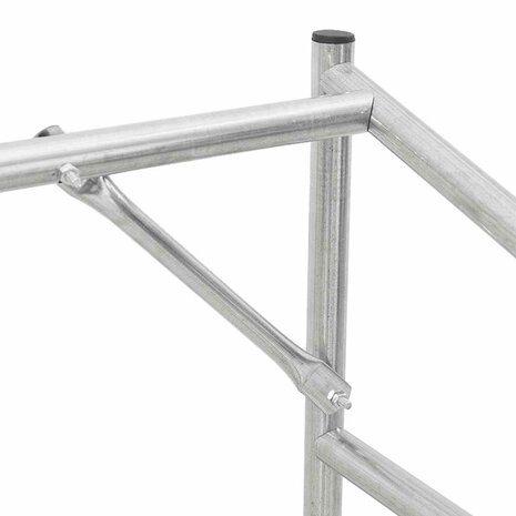 Haardhoutrek met regenhoes 151x40,5x110,5 cm staal 9