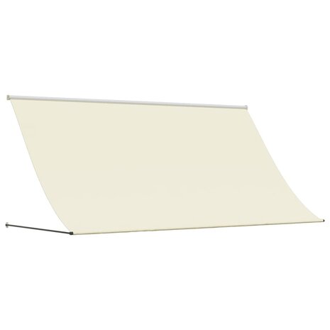 Luifel uittrekbaar 300x150 cm stof en staal crèmekleurig 2