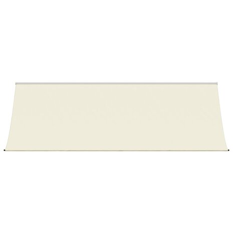 Luifel uittrekbaar 400x150 cm stof en staal crèmekleurig 3