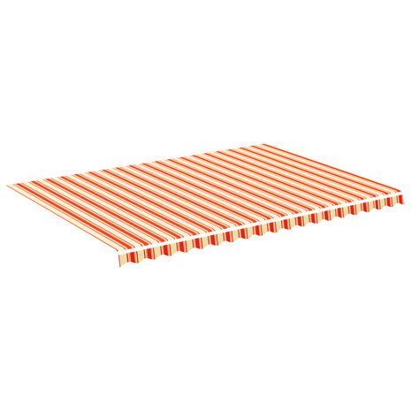 Vervangingsdoek voor luifel 5x3,5 m geel en oranje 2