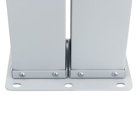 Windscherm uittrekbaar 100x600 cm blauw 7