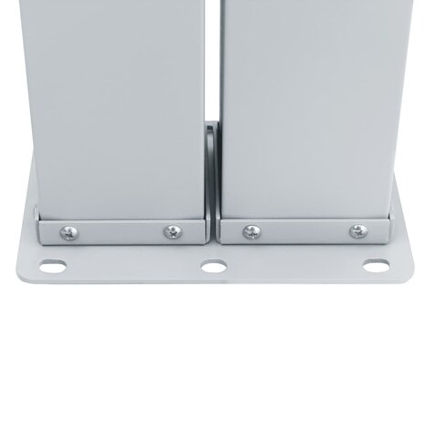 Windscherm uittrekbaar 100x600 cm rood 7