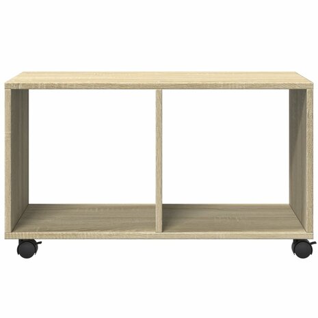 Rolkast 72x33x42,5 cm bewerkt hout sonoma eikenkleurig 5