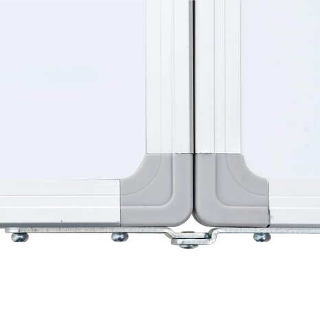 Whiteboard magnetisch inklapbaar 120x60x1,7 cm aluminium 6