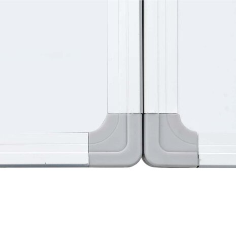 Whiteboard magnetisch inklapbaar 120x80x1,7 cm aluminium 6