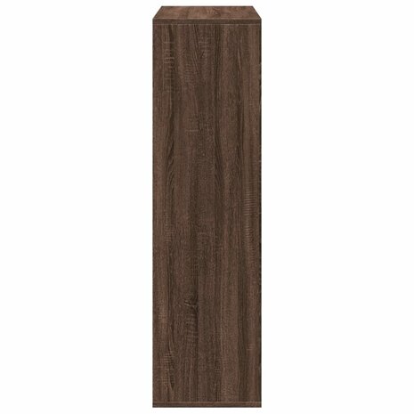 Kamerscherm / boekenkast 69,5x29x103,5 cm hout bruin eikenkleur 6