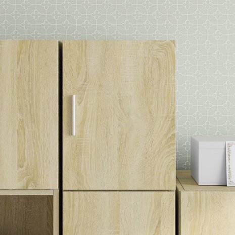 Wandkast 30x42,5x40 cm bewerkt hout sonoma eikenkleurig 1
