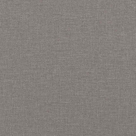 Chaise longue met kussen en rechterarmleuning stof taupe 8