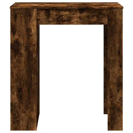 Bartafel met rekken 95x47x103,5 cm bewerkt hout gerookt eiken 4