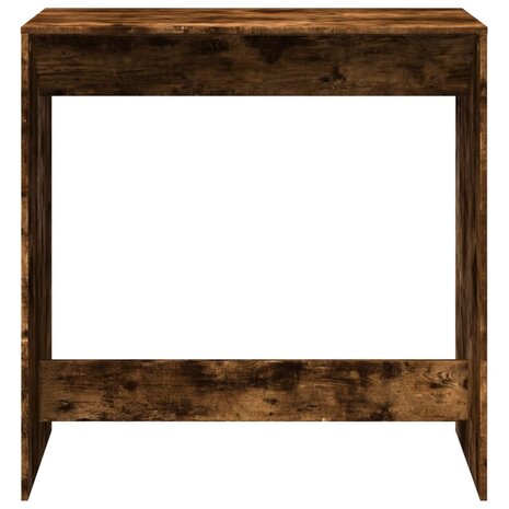 Bartafel 102x50x103,5 cm bewerkt hout gerookt eikenkleur 4