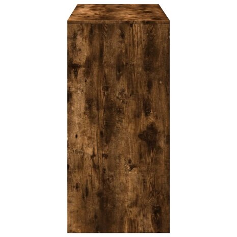 Bartafel 102x50x103,5 cm bewerkt hout gerookt eikenkleur 5