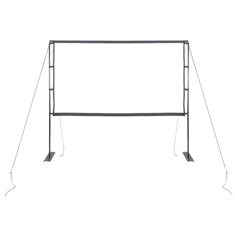 Projectiescherm met statieven 108 inch 16:9 3