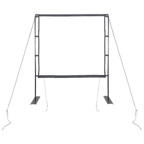 Projectiescherm met statieven 89 inch 1:1 3