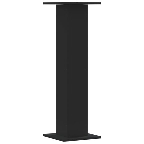 Speakerstandaards 2 st 30x30x95 cm bewerkt hout zwart 6