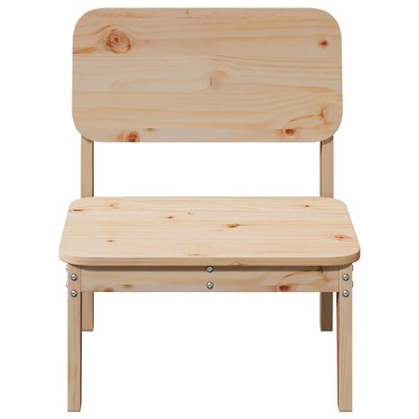 Tuinstoel 60x52,5x72 cm massief grenenhout 3