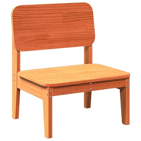 Tuinstoel 60x52,5x72 cm massief grenenhout wasbruin 2