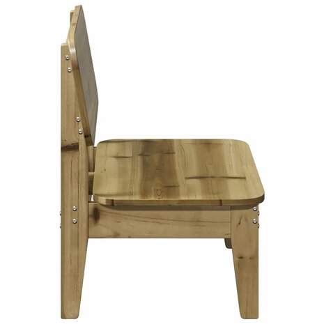 Tuinstoel 60x52,5x72 cm geïmpregneerd grenenhout 4