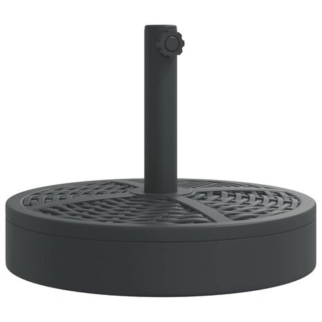 Parasolvoet voor stokken van Ø38 / 48 mm 25 kg rond 2