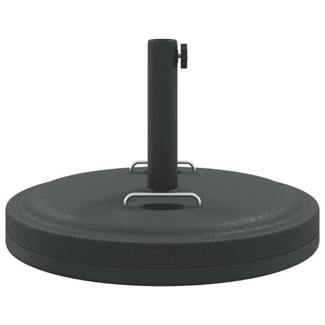 Parasolvoet met handgrepen voor stok van Ø38 / 48 mm 25 kg rond 5