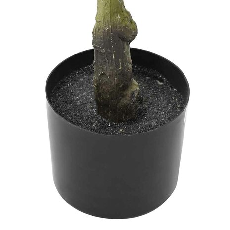 Kunstficussenboom 30 blaadjes 125 cm groen 3