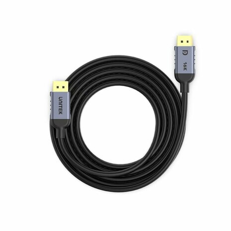 DisplayPort kabel Unitek C1628GY01-2M Zwart Grijs 2 m 2
