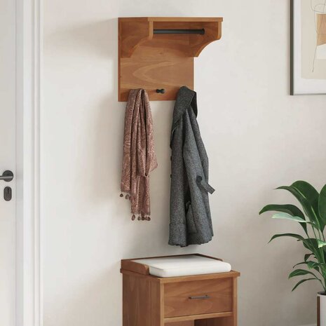 Wandkapstok SANDNES 43x30x42 cm massief grenenhout 3