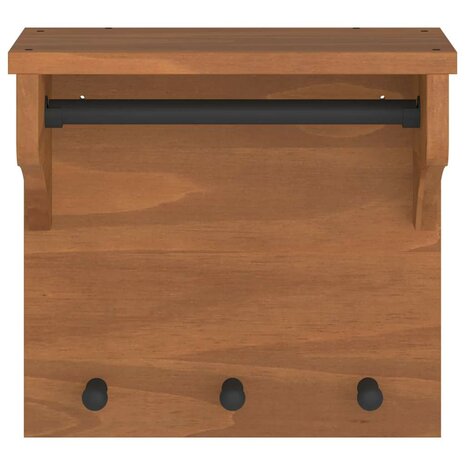 Wandkapstok SANDNES 43x30x42 cm massief grenenhout 5