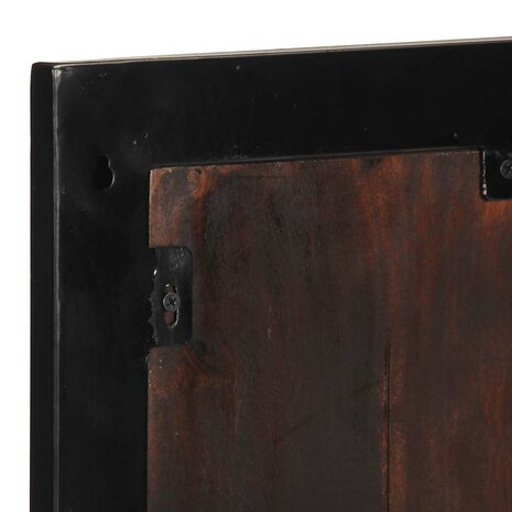 Kapstok 40x2x80 cm massief gerecycled hout meerkleurig 7