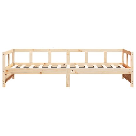 Slaapbank 80x200 cm massief grenenhout naturel 5
