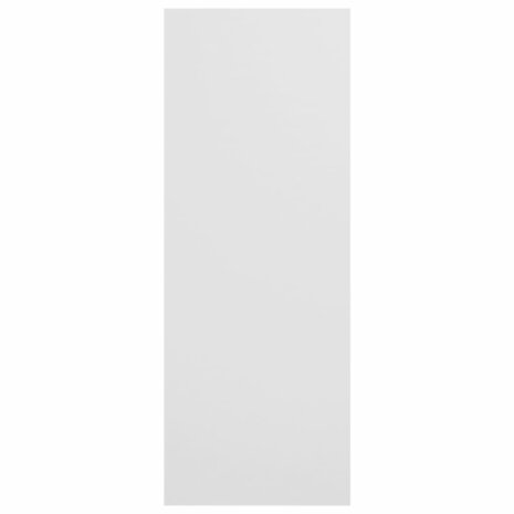 Wandtafel 78x30x80 cm bewerkt hout wit 6