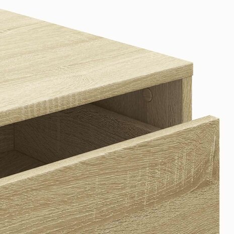 Ladekast 60x41x76 cm bewerkt hout sonoma eikenkleurig 8