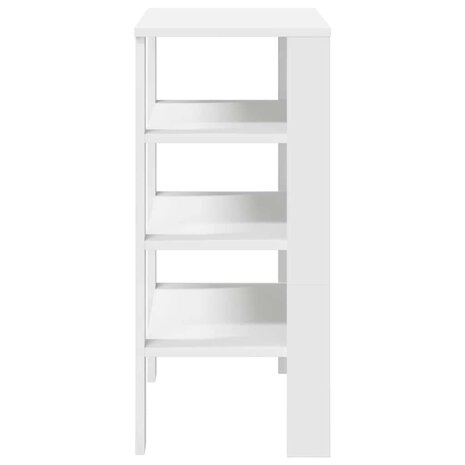 Schoenenrek 61x32x70 cm bewerkt hout wit 5