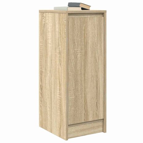 Dressoir 29,5x34x76 cm bewerkt hout sonoma eikenkleurig 4