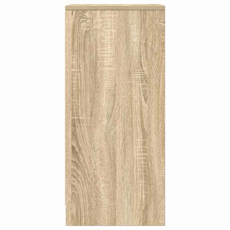 Dressoir 29,5x34x76 cm bewerkt hout sonoma eikenkleurig 7