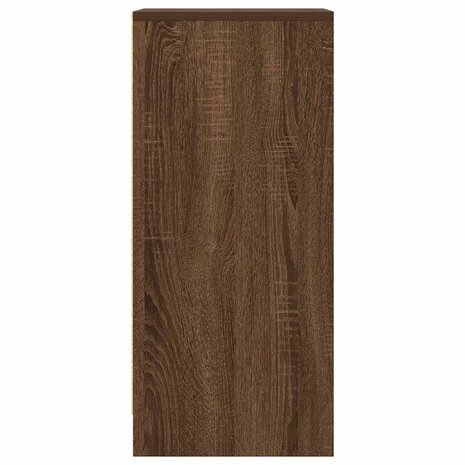Dressoir 29,5x34x76 cm bewerkt hout bruin eikenkleurig 7