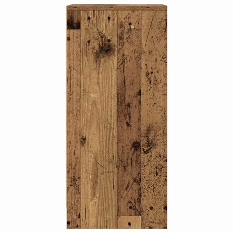 Dressoir 29,5x34x76 cm bewerkt hout oud houtkleurig 7