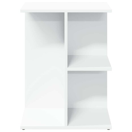 Nachtkastje 46,5x29x61 cm bewerkt hout wit 4