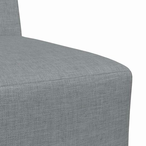 Fauteuil 55 cm stof lichtgrijs 7