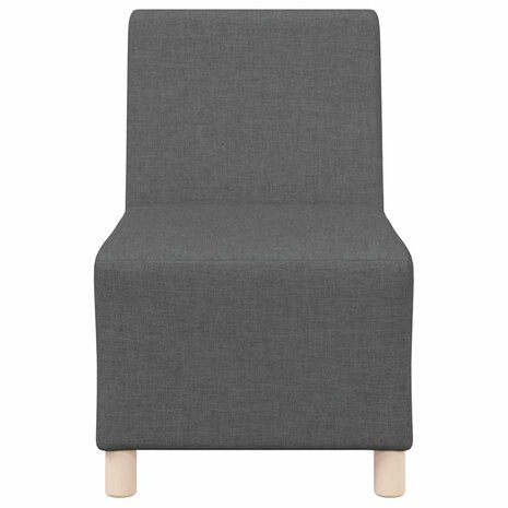 Fauteuil 55 cm stof donkergrijs 4