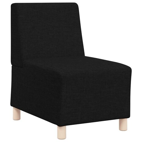 Fauteuil 55 cm stof zwart 2