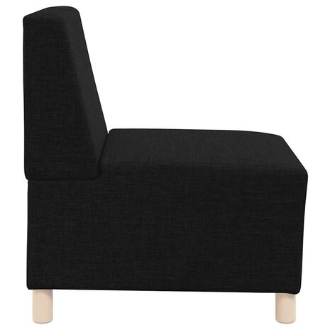 Fauteuil 55 cm stof zwart 5