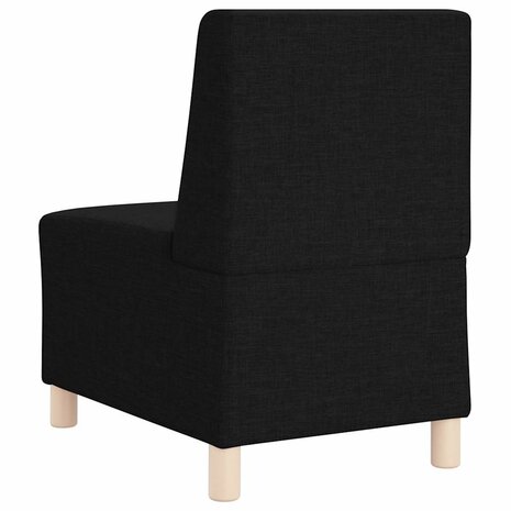 Fauteuil 55 cm stof zwart 6