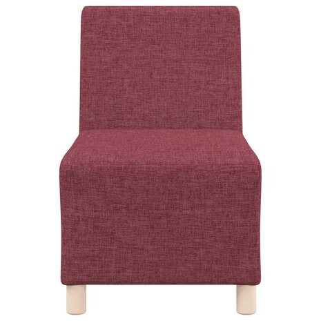 Fauteuil 55 cm stof wijnrood 4
