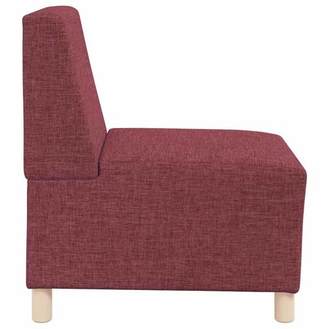 Fauteuil 55 cm stof wijnrood 5