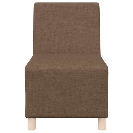 Fauteuil 55 cm stof bruin 4