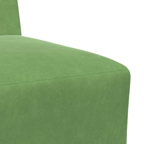 Fauteuil 55 cm fluweel lichtgroen 7