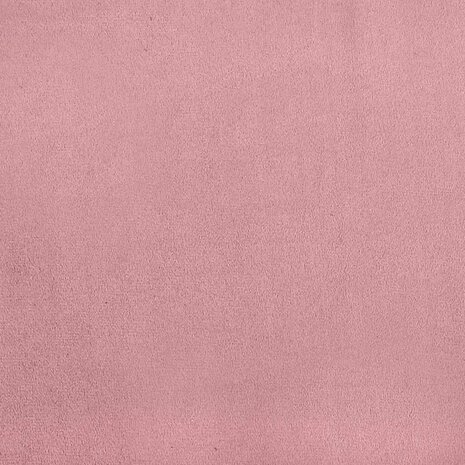 Fauteuil 55 cm fluweel roze 8