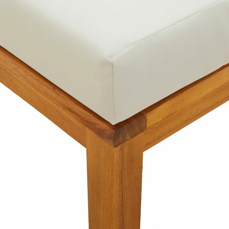 Tuinkrukjes 2 st met kussens 40x40x42 cm massief acaciahout 6