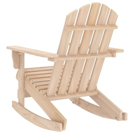 Schommelstoel Adirondack massief vurenhout 4