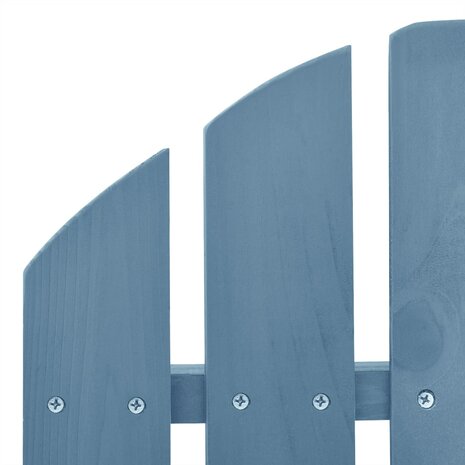 Schommelstoel Adirondack massief vurenhout blauw 5